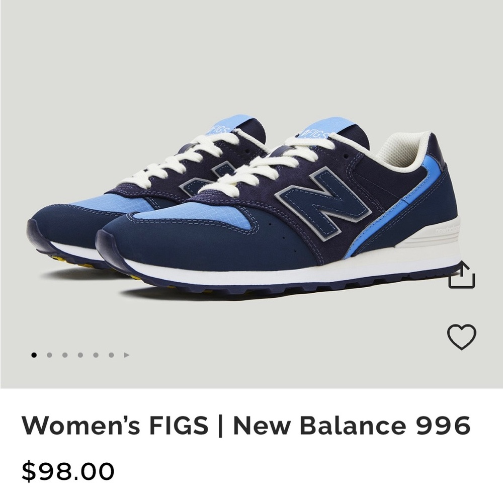 Figs New Balance tennis shoes